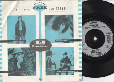 Given Away Free With Sounds 7'' EP 33rpm (1986) Sounds (Magazine) SOUND 4
