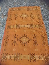 Splendido antico Arazzo fatto a mano Etnico Lana