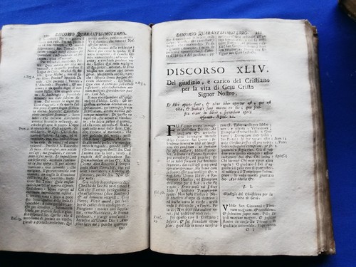 COMPENDIO DELLI TRE TOMI DEL SVEGLIARINO, D. GIUSEPPE DI BARZIA - 1725,VENEZIA - Foto 2 di 4