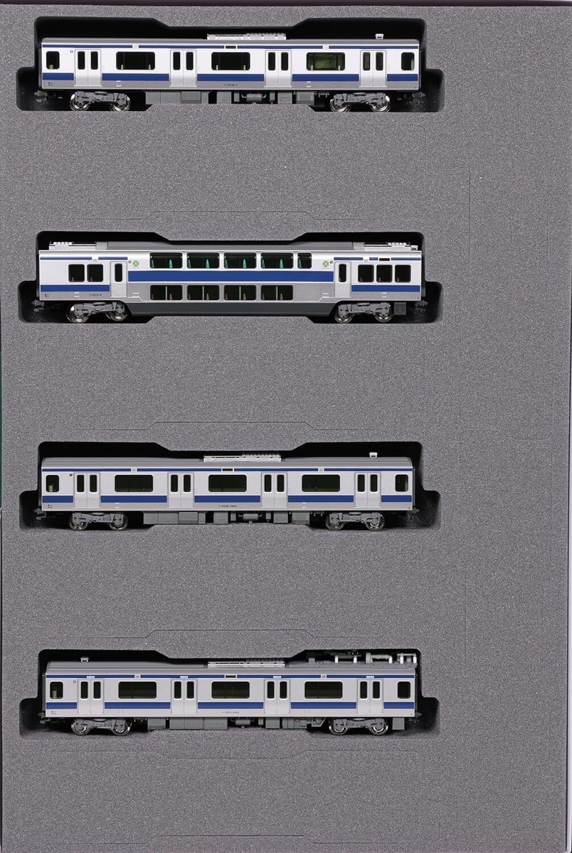 kato e531系 KATO N Gauge E531 Joban Line/Ueno-Tokyo Line Add-On Set A (4