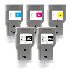 5 300ML Compatible Cartridge With Pigment Ink For Canon TM-200/205/300/305