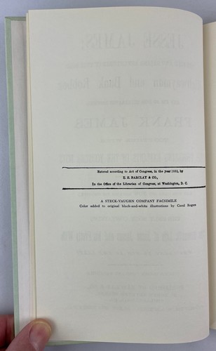 The Life and Tragic Death of Jesse James, 1883, 1966 Facsimile Edition, HC - Picture 7 of 18
