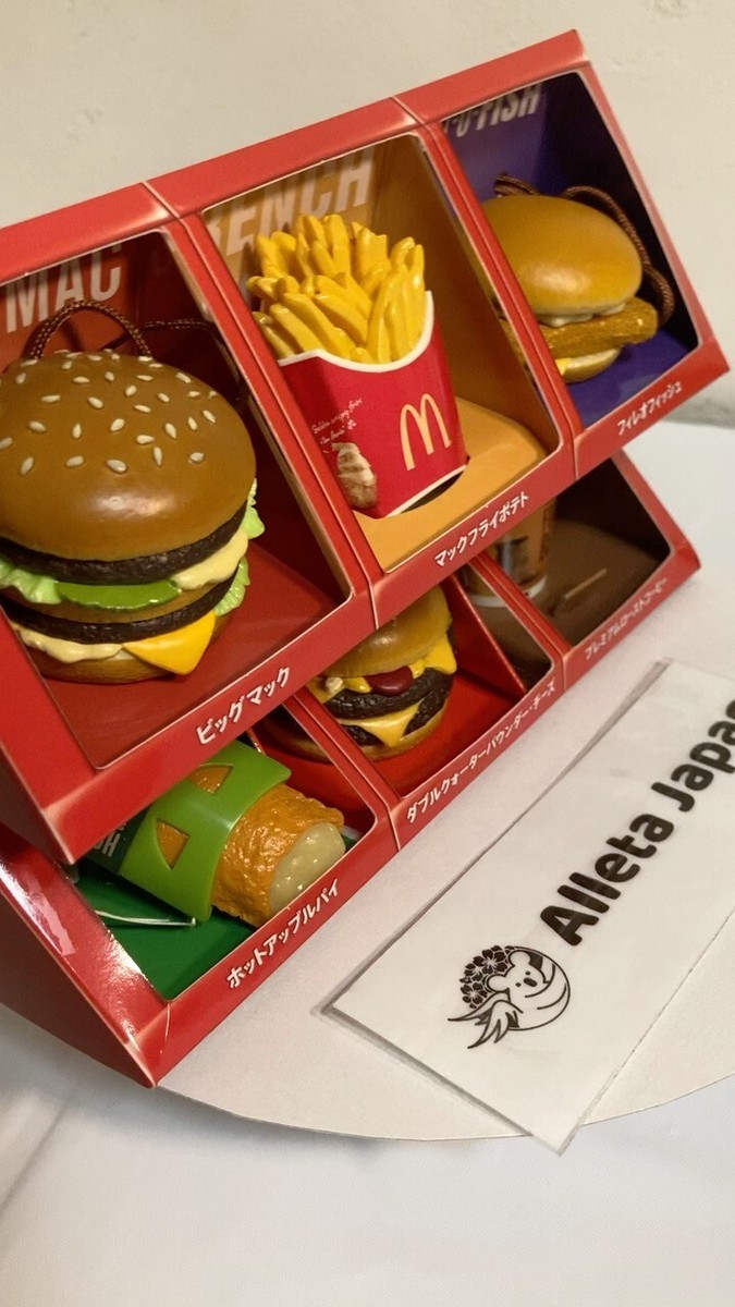 2010 McDonald's Japan Food Strap Set of All 6 Type Limited Part1