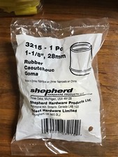 4 NEW Rubber Furniture LEG TIPS 1-1/8  - SHIPS PROMPTLY  Shepherd Hardware 3215