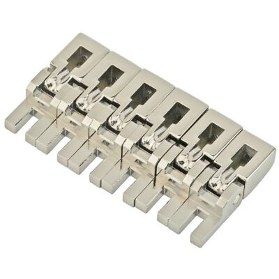 Floyd Rose FRS2BSSN Special Series Bridge Saddles, Set of 6, Nickel