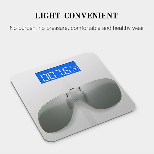 Clip On Sonnenbrille Flip Up polarisiert Herren Damen für Outdoor Autofahren Angeln - Bild 12 von 23