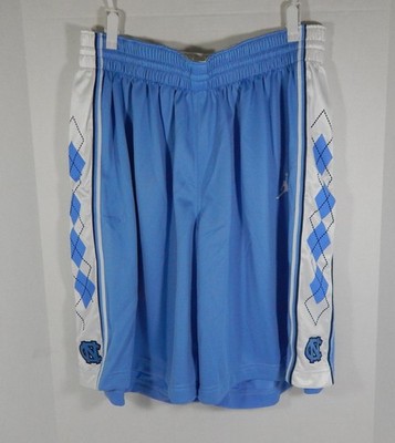 North Carolina Tar Heels UNC Spielausgabe Blaue Basketballshorts Jordan 42 391
