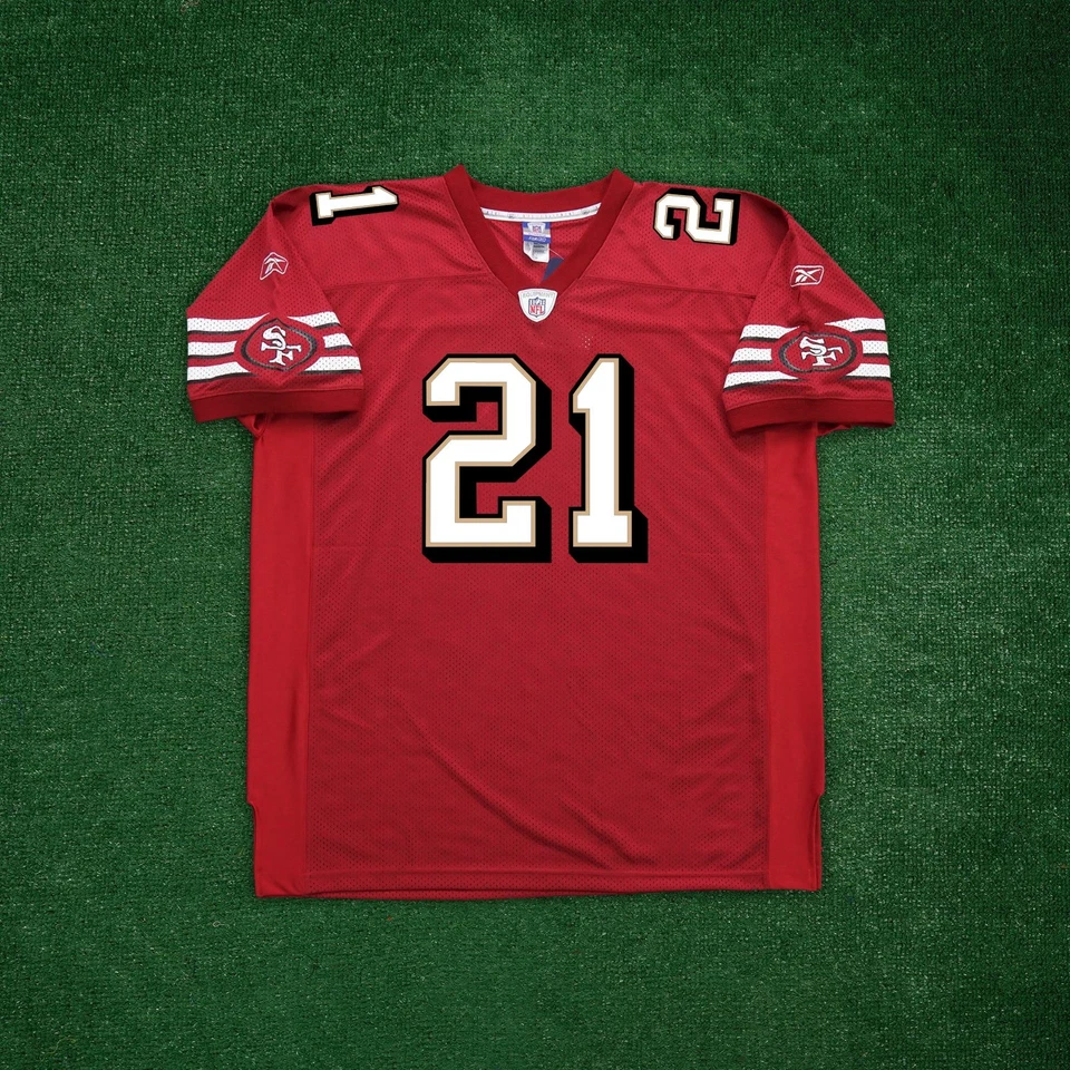 Подлинная красная футболка Фрэнка Гора из Reebok San Francisco 49ers NFL EQT - Изображение 2 из 4