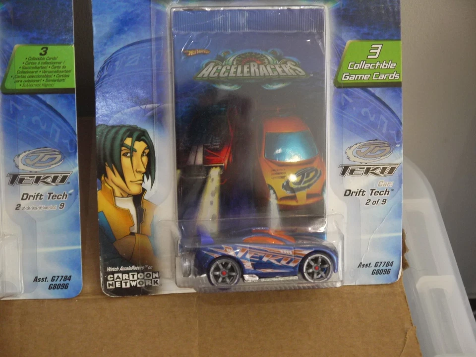 3 aceleradores diferentes Hot Wheels teku drift tech 2/9 cardados Foto 4 de 4