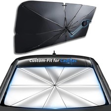 Custom-Fit for Cadillac Windshield Sun Shade Silver for Cadillac Escalade