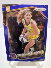 2025 Panini Prizm WNBA - Sarah Ashlee Barker #31 Blue Velocity Prizm (RC) Sparks