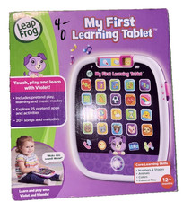 Leap Frog My First Learning Tablet Purple Pretend Play Learning Music Modes