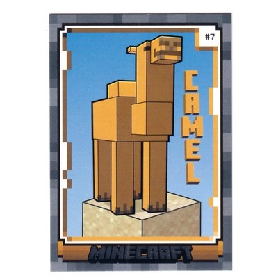 2024 Panini Minecraft #7 Camel - Stone Parallel