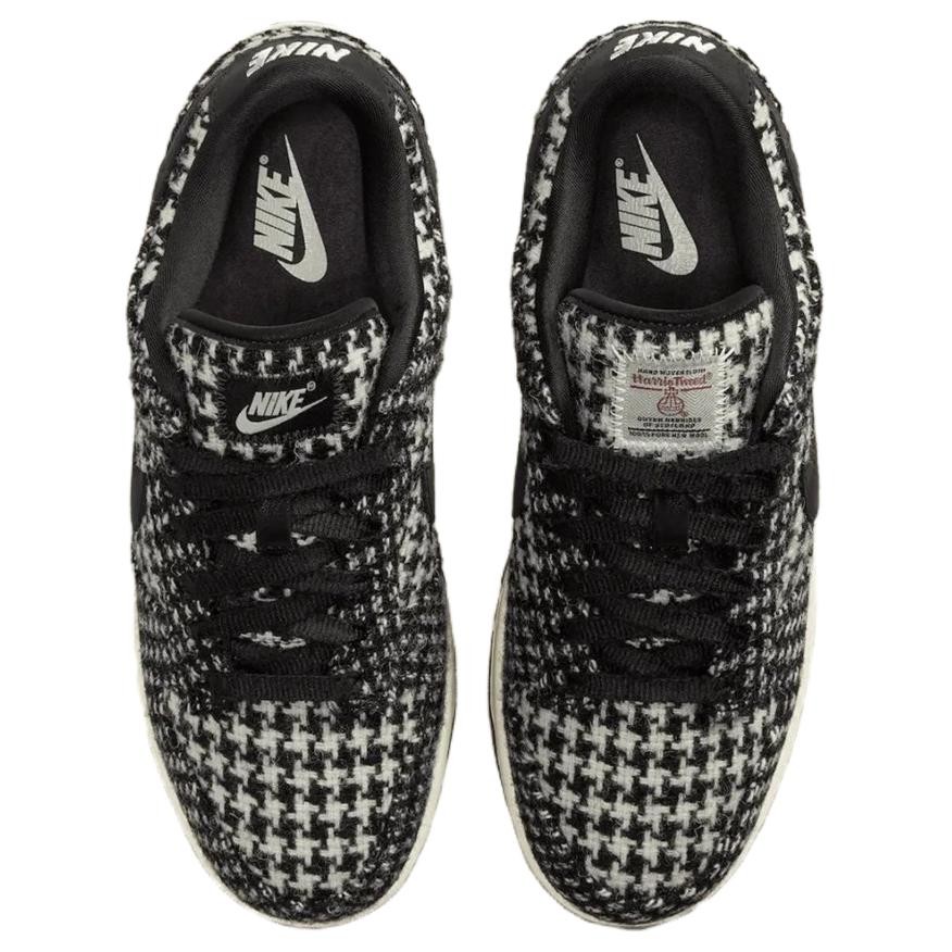 Size 6 - Harris Tweed x Nike Dunk Low Black Phantom W for sale
