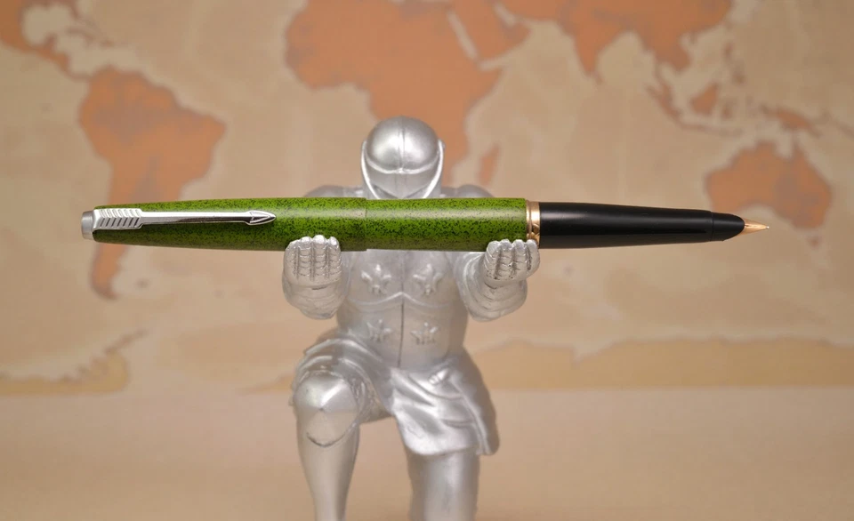 Parker 45 14K con Laca Urushi Personalizada Acabado Hecho a Mano - "Evergreen" Foto 3 de 4