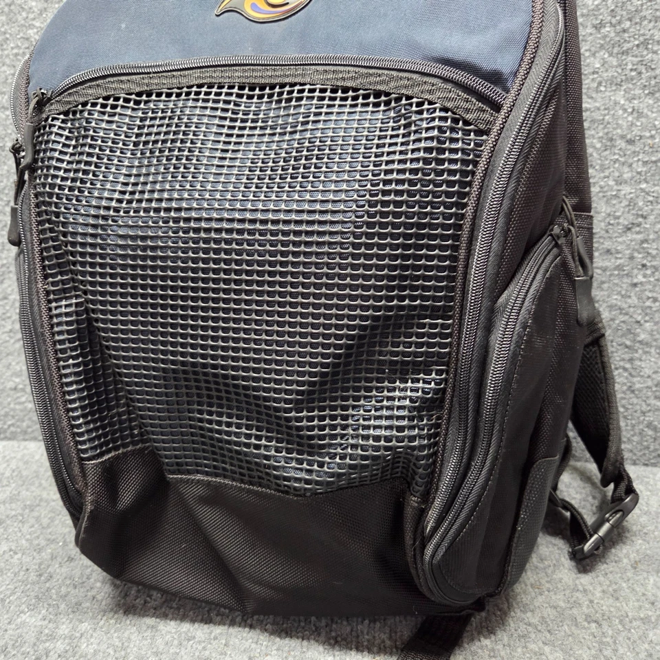 Mochila para laptop Everki Ascend Travel Checkpoint amigável preta azul EKP104 - Imagem 3 de 4