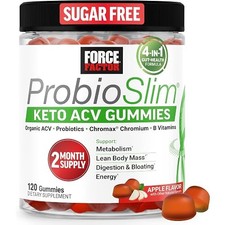 Force Factor ProbioSlim Apple Cider Vinegar G...