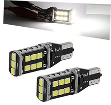 2x T10 921 912 60w White Flashing Strobe Led 3rd Brake Light Bulbs High