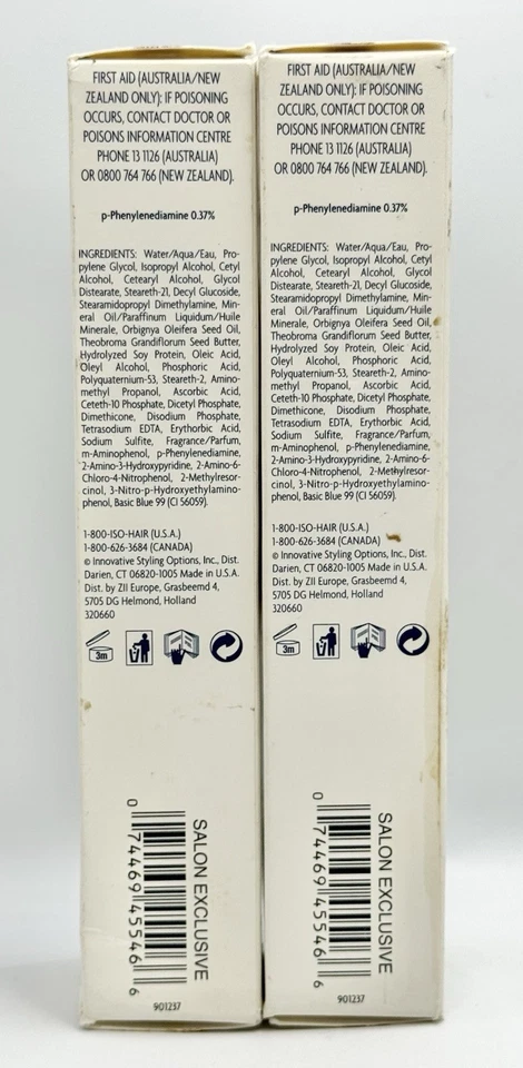 I-Color I-LUMINATE 半永久染发剂 5B (5.8) 深摩卡 2 包 2 盎司 — 第 3/4 张图片