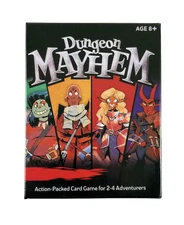 Dungeon Mayhem Board Game Cards Monster Madness Card English Toy Gift