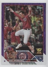 2023 Topps Series 2 Retail Purple Foil /799 Joey Meneses #470 0o6v