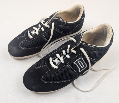 Dexter Stephanie Black & White Slide-Rite Bowling Shoes Size 9 Men / 10.5 Women