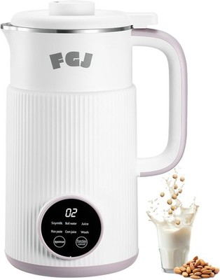 Nut Milk Maker Machine 28OZ, 6 in 1 Soy Milk Maker Blender, Stainless Steel Blen