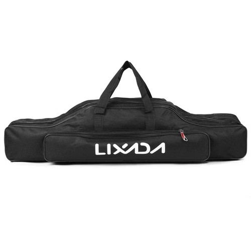 Borsa per canna da pesca 3 strati Lixada 90/120/150 cm pieghevole palo mulinello custodia - Foto 3 di 25