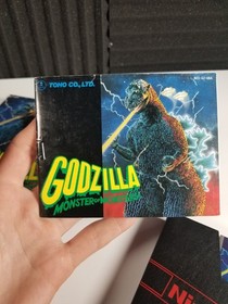 Godzilla: Monster of Monsters (Nintendo NES) Authentic - Complete CIB - Tested