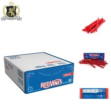 Enjoy 12 Soft & Chewy Red Licorice Trays - Ideal for Weddings & Celebrations