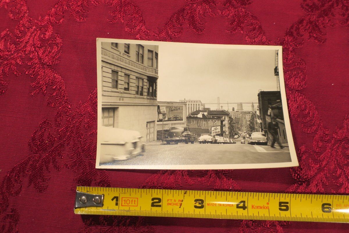 COLLECTIBLE l PHOTOGRAPH : Vintage San Francisco, Nob Hill - 1950s