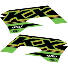 Factory Effex 2021 Factory Replacement  Graphics - Kawasaki 24-05132