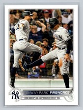 2022 Topps Series 2 - Fenway Park Fireworks #399 Aaron Judge Giancarlo Stanton