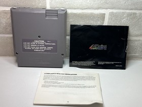Star Voyager - Nintendo Entertainment System NES - Cartridge & Manual