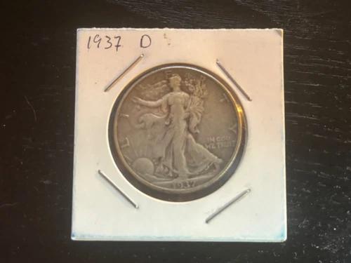 1937 D Walking Liberty Half Dollar
