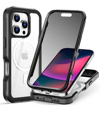 For iPhone 17 16 15 Pro Max Case Cover Shockproof Waterproof w/ Screen Protector