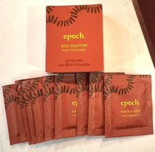 NIB NuSkin Nu Skin Epoch Sole Solution 10 Packets 5 mL Each New Sealed Box