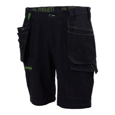 Apache Whistler black men's 4-way stretch holster cargo trade work shorts