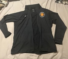 Nike Dri-FIT Men's Basketball Full-Zip Lightweight Track Jacket Black Size L