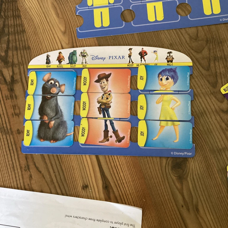 Disney Pixar Outta Order Game Toy Story Incredibles Wall-e Up Monsters Nemo - Image 3 of 4