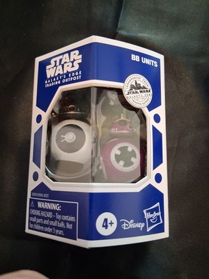 Star Wars Galaxys Edge Target Exclusive Black/White & Purple BB DROID 2 PACK MIB