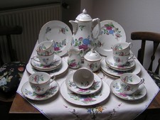 Kaffeeservice Paradiesblume Schumann Arzberg Bavaria Vintage