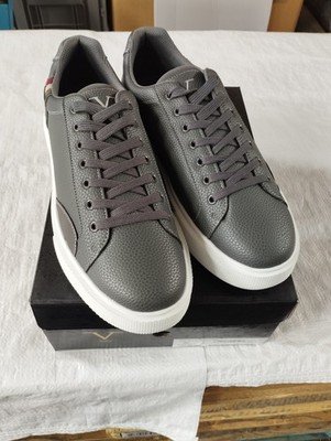 Versace 19.69 Abbigliamento Sportivo Men's Black V Trainer Snk 001 M Med. Leathe