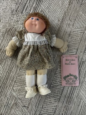 80 s CABBAGE PATCH KID Or A Competing Brand With Adoption Papers