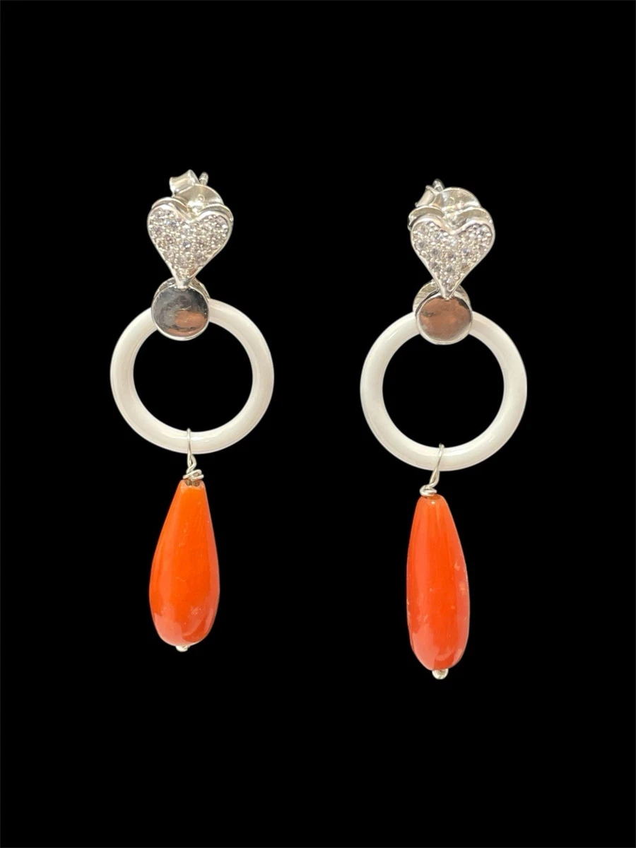 Orecchini Pendenti Gemondo In Argento 925 Con Peridoto Naturale E Marcasite - Stile Art Nouveau, Regalo Con Scatola