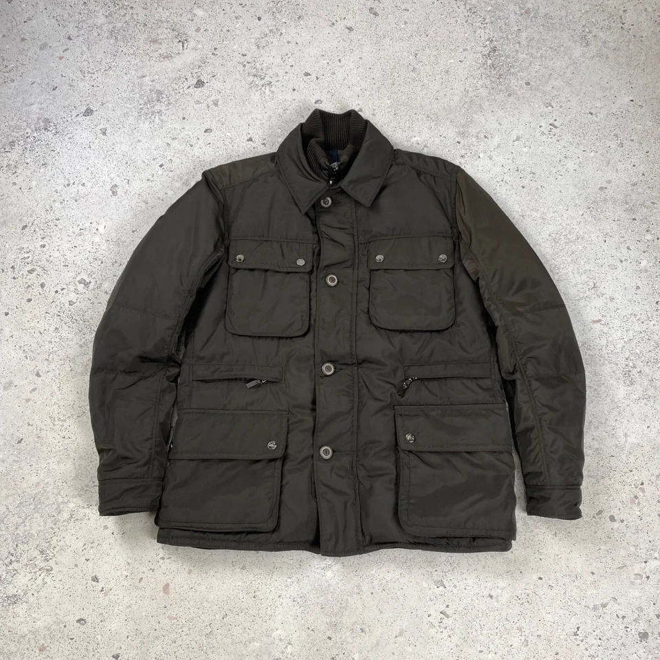 Куртка Moncler Канзас вниз пальто мужской размер 4 коричневый редкая - Изображение 2 из 4