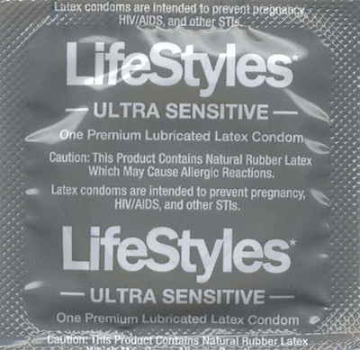 LifeStyles Ultra Sensitive Premium Lubricated Natural Latex Condoms Value Pack -