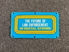 Data East Robocop Pinball Machine Playfield Plastic 830-5406-18 ORIGINAL