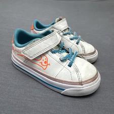 Nike Court Legacy Unisex Kids Size 7 Low White Sail Total Orange