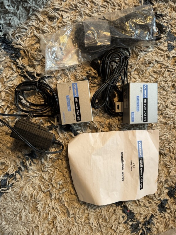 Octava Hdmi Over Cat 5/6 V 1.3 Deep Color With Installation Guide